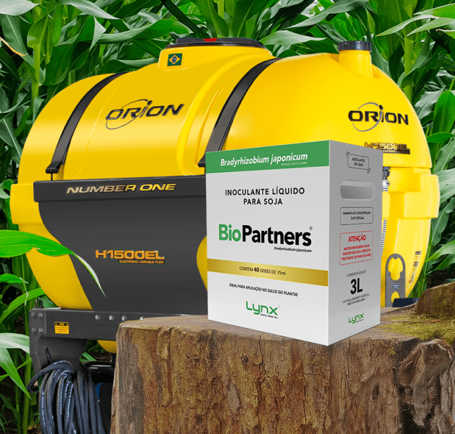 Inoculante biológico avançado projetado para melhorar a saúde e produtividade da lavoura.